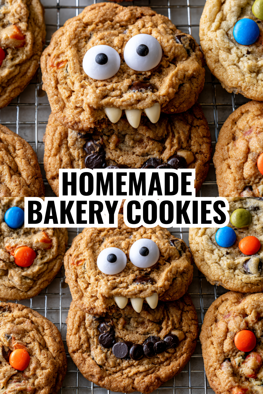 Homemade Bakery Monster Cookies Better Than Any Bakery Version