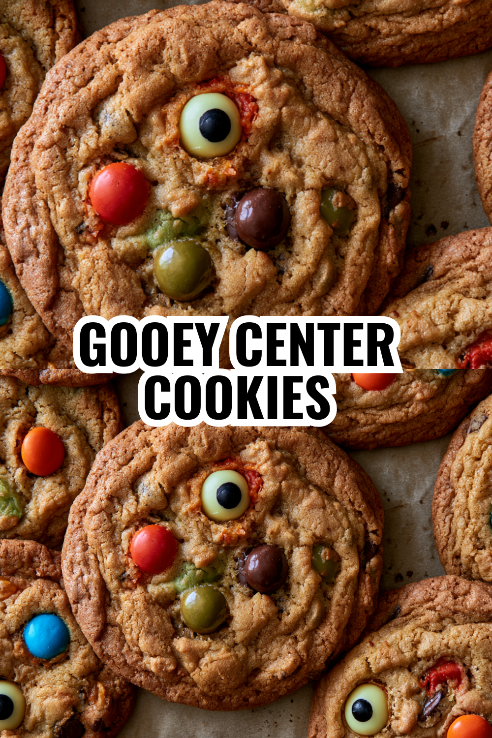 Gooey Center Monster Cookies (Ready in 30 Minutes Flat)
