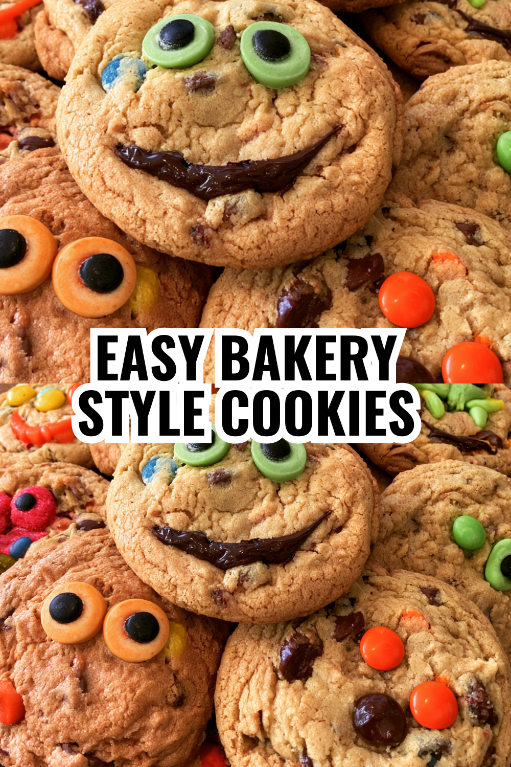 Easy Bakery Style Monster Cookies — Ready in Under an Hour