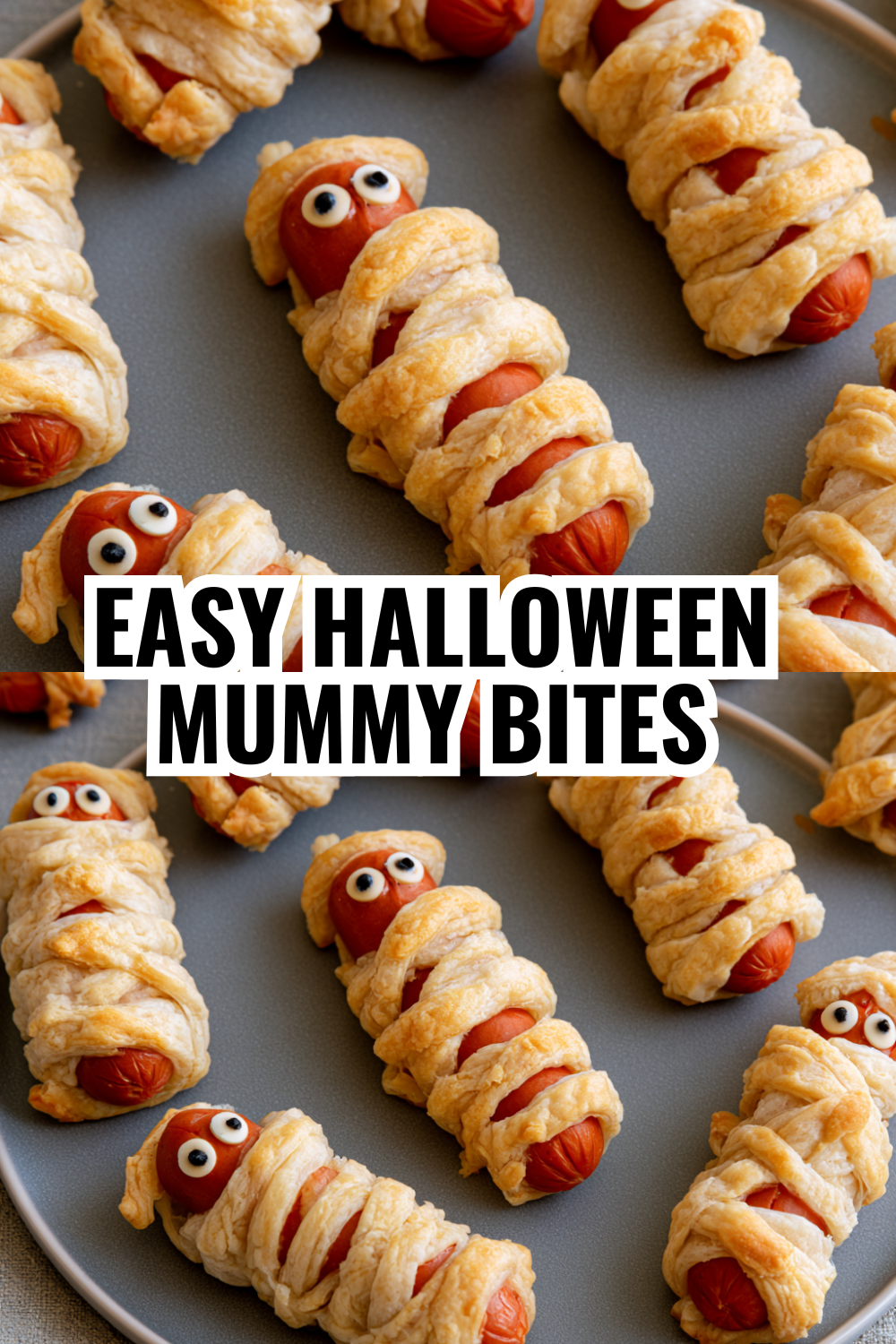 Easy Halloween Mummy Bites Perfect for Classroom Parties