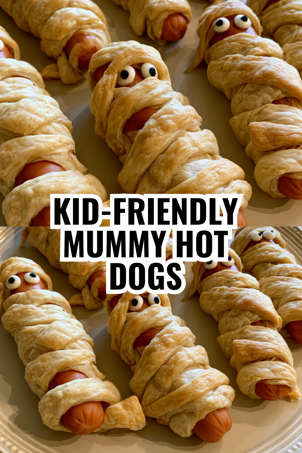 Kid-Friendly Mummy Hot Dogs That Make Halloween Dinner Fun
