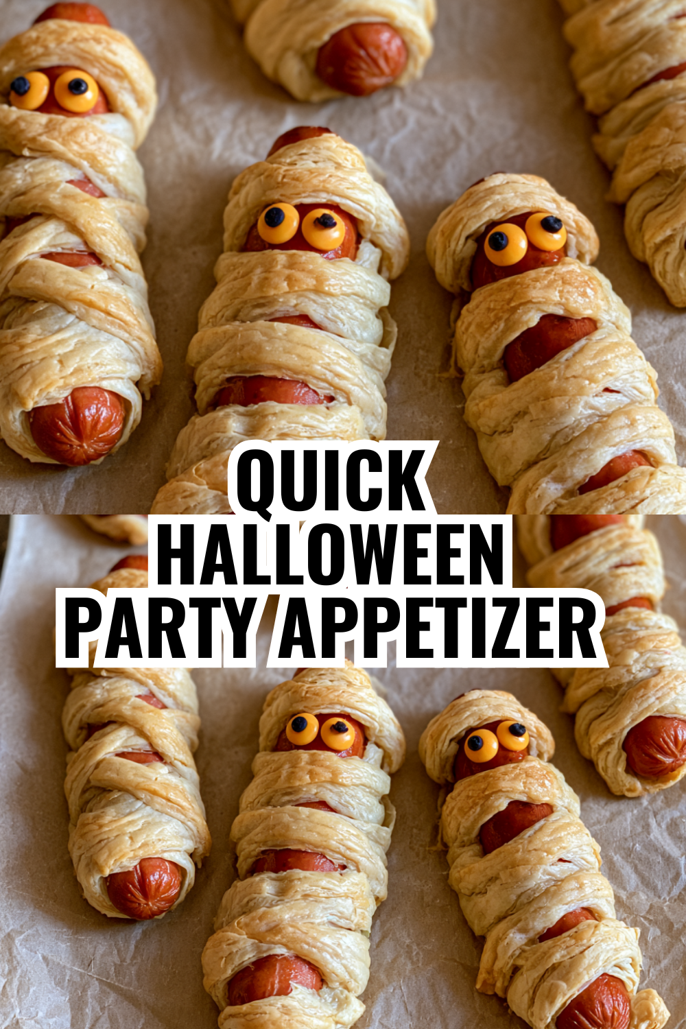 Quick Halloween Party Appetizer — Mummy Dogs Everyone Loves