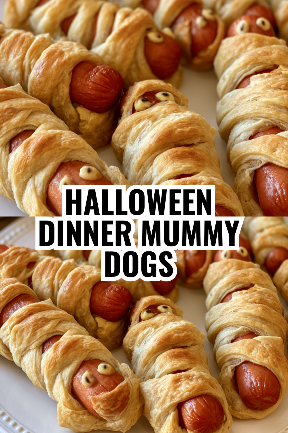 Halloween Dinner Mummy Dogs — The Crowd-Pleaser Appetizer Kids Adore