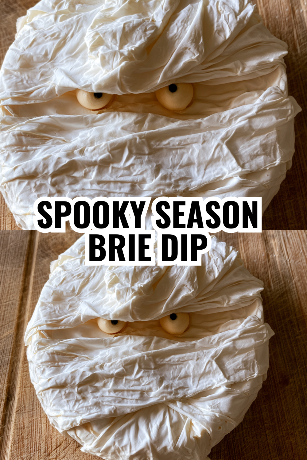 Spooky Season Brie Dip — The Easiest Halloween Appetizer Ever