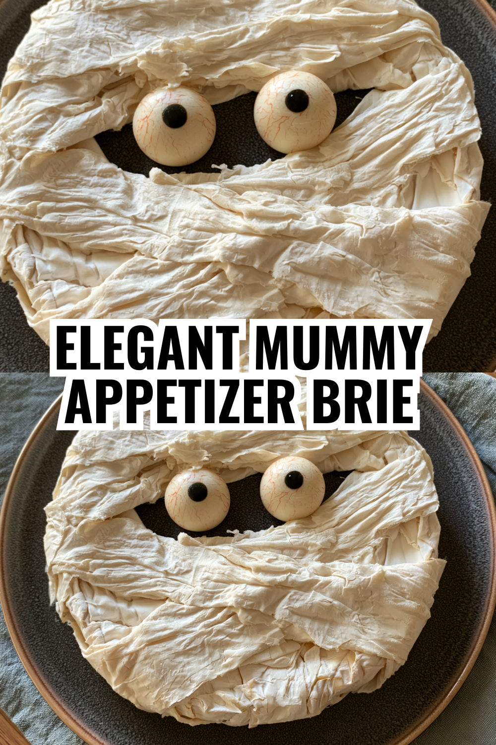 Elegant Mummy Appetizer Brie — Impress Guests With This Showstopper
