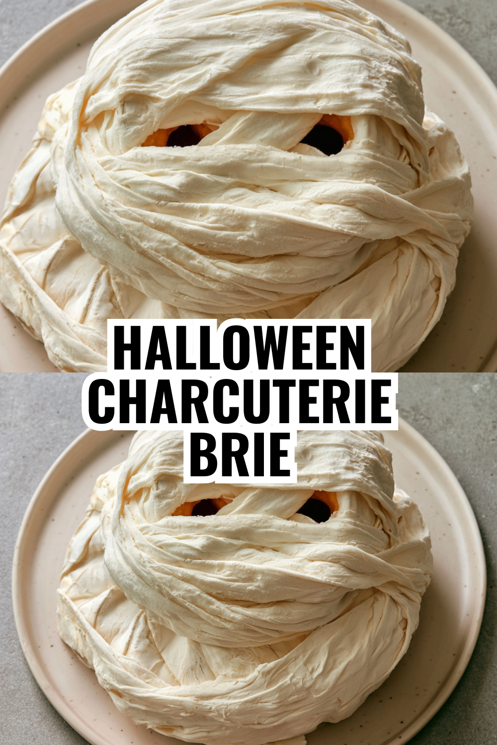 Halloween Charcuterie Board Mummy Brie — The Conversation Piece Everyone Loves