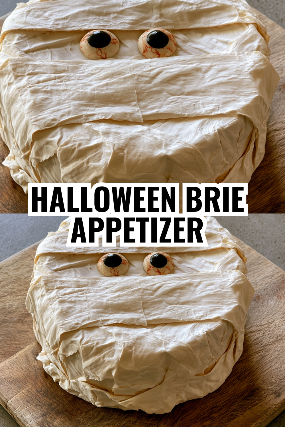 Halloween Brie Cheese Recipe — Ooey-Gooey Puff Pastry Wrapped Perfection