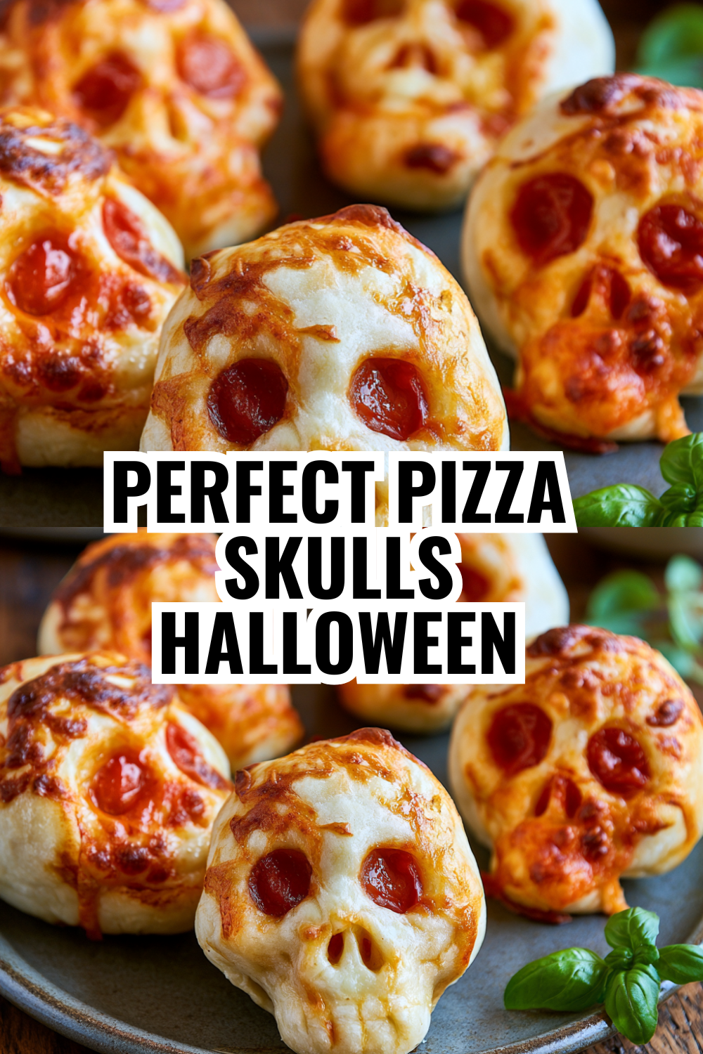 Easy Pizza Skulls — Perfect for Halloween Party Food Everyone Raves About