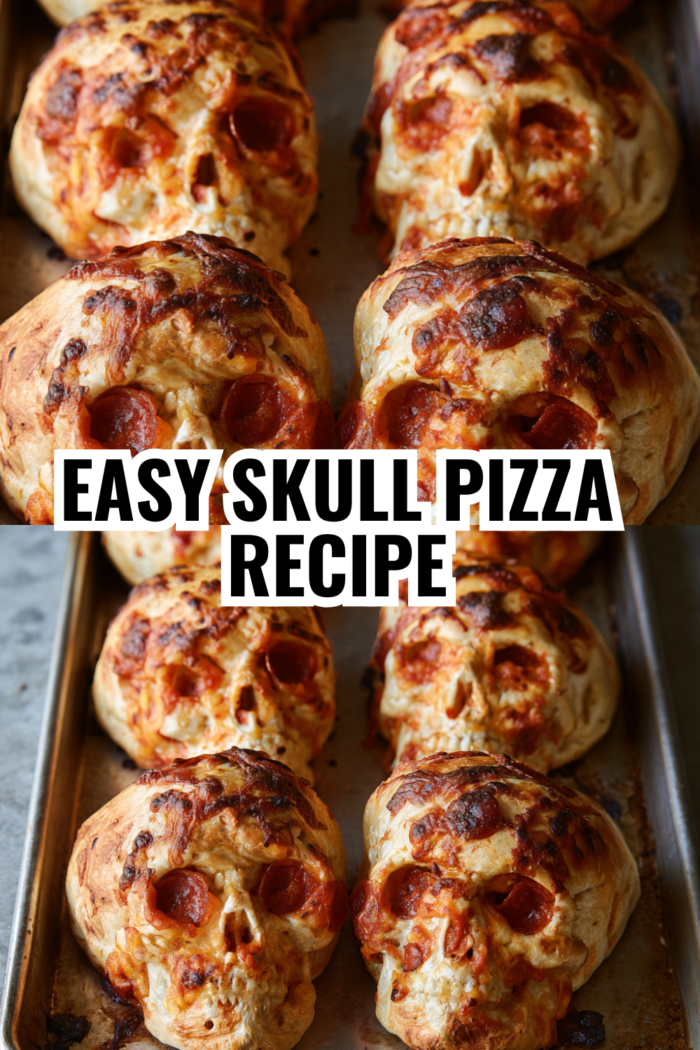 Spooky Skull Pizza Recipe That Kids Will Actually Help You Make