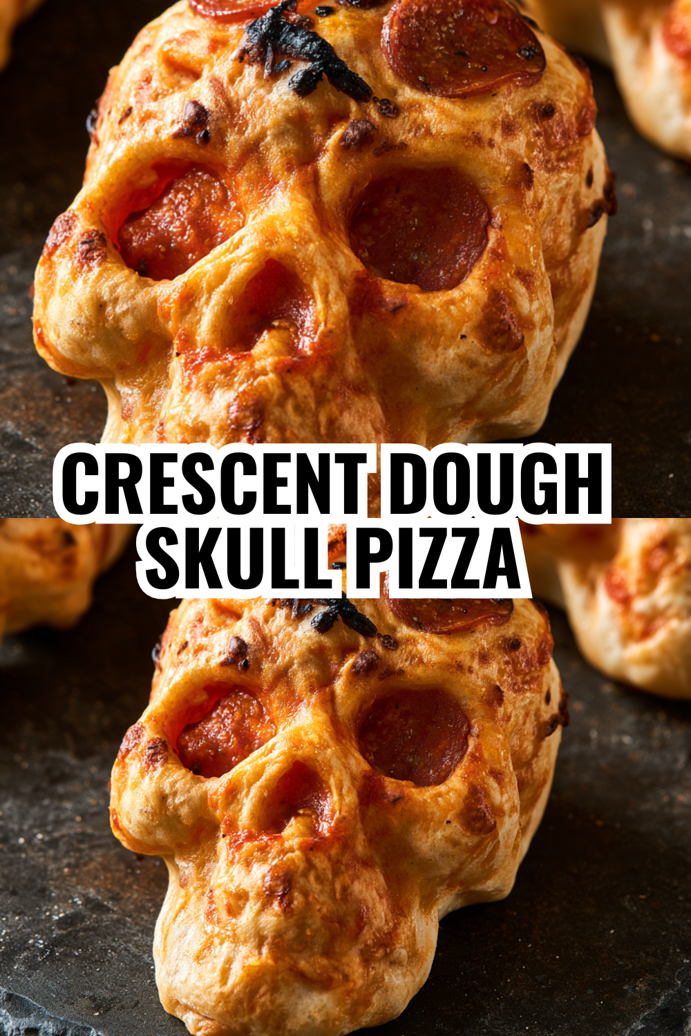 Spooky Skull Pizza Recipe Inspired by Halloweentown Movie Night