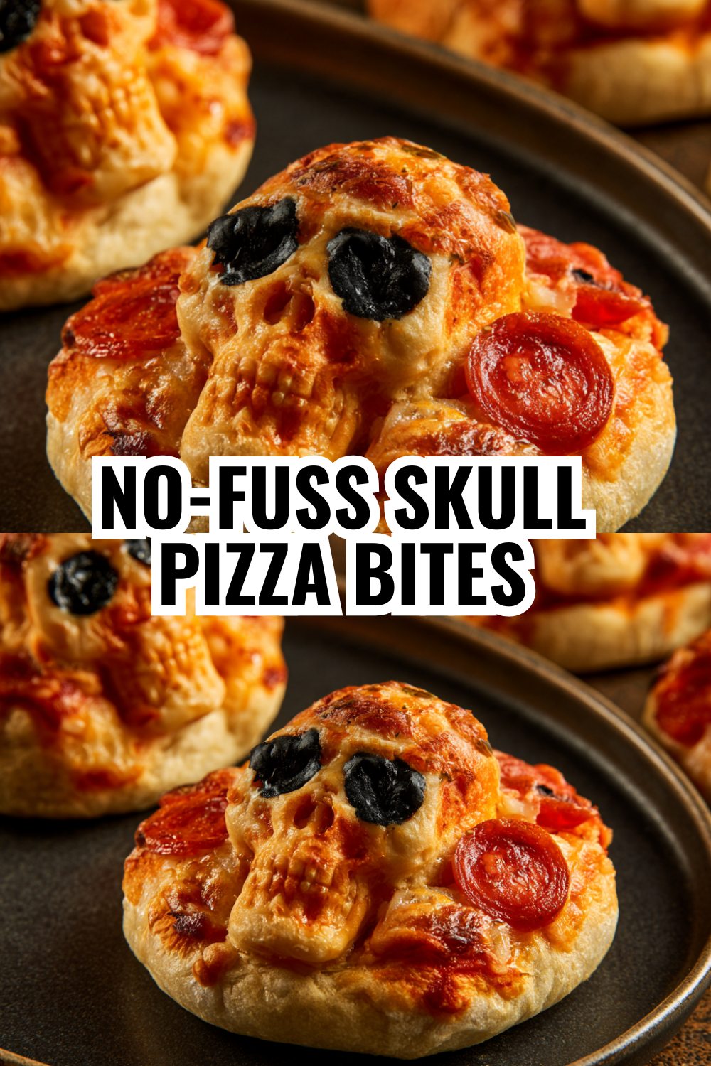 Easy Skull Pizza Calzones Ready in Less Time Than Takeout