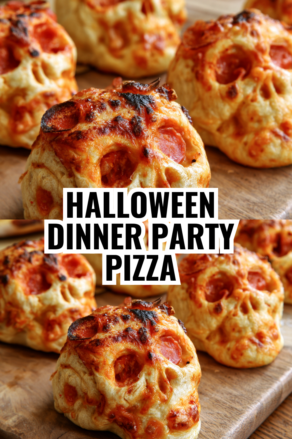Impressive Skull Pizza Bites Using Store-Bought Dough (Game Changer)