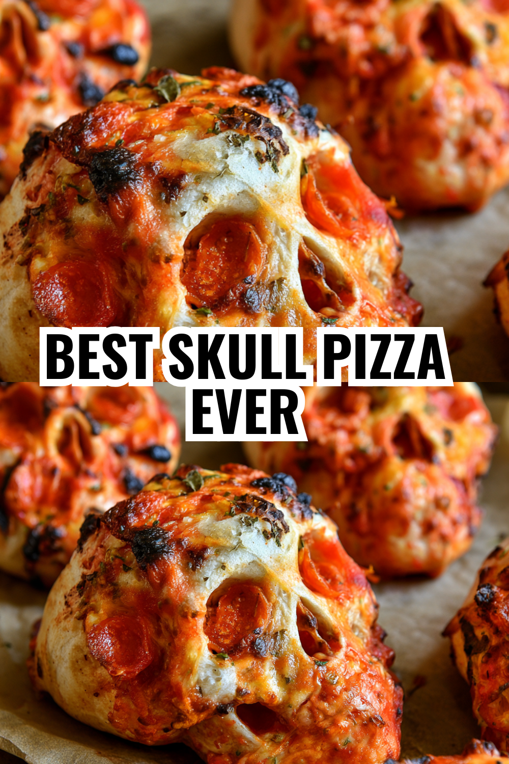 Spooky Pizza Skulls — The Halloween Food That Steals the Show