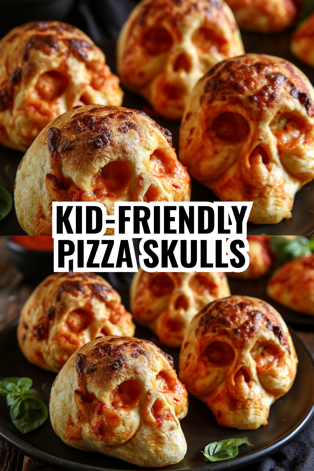 Creepy Cheese Pizza Skulls Your Guests Will Be Talking About for Weeks