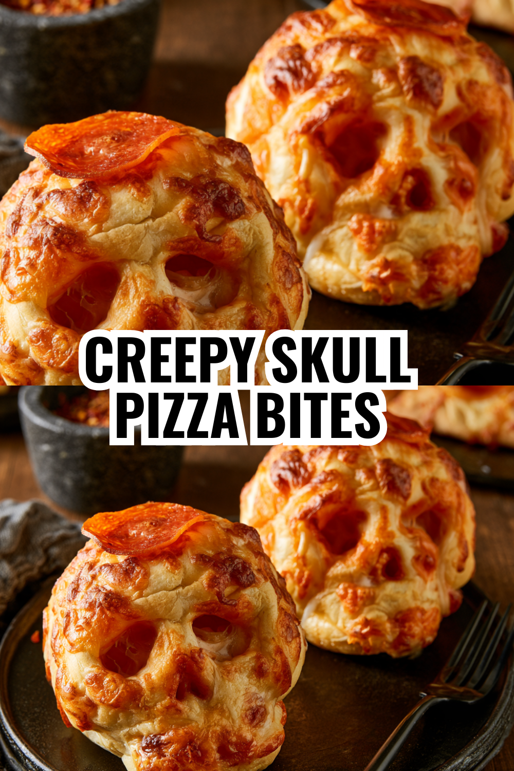 Kid-Friendly Skull Pizza Recipe Ready in 20 Minutes Flat