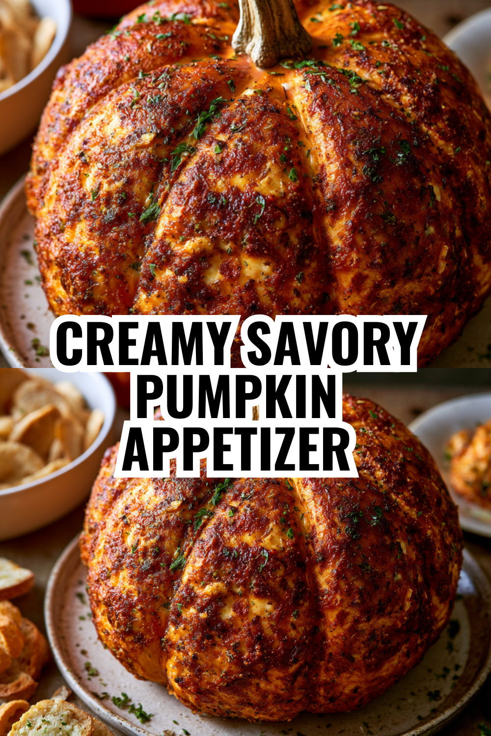 Creamy Pumpkin Appetizer — Perfect for Your Halloween Party