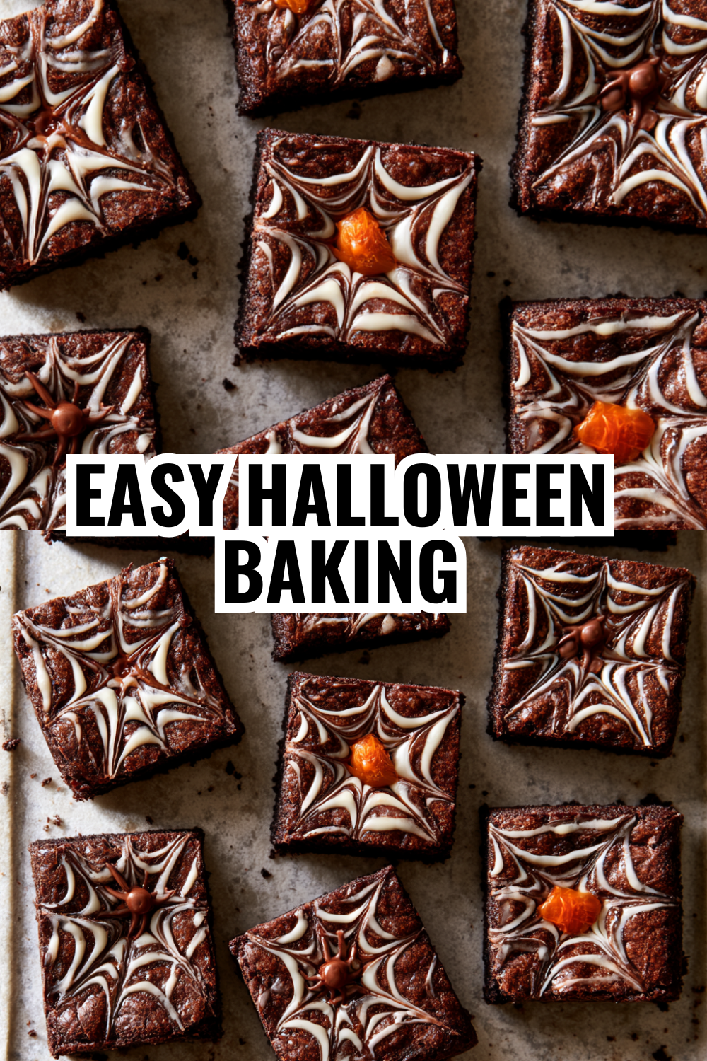 Easy Halloween Baking — Spider Brownies That Are Foolproof and Absolutely Delicious