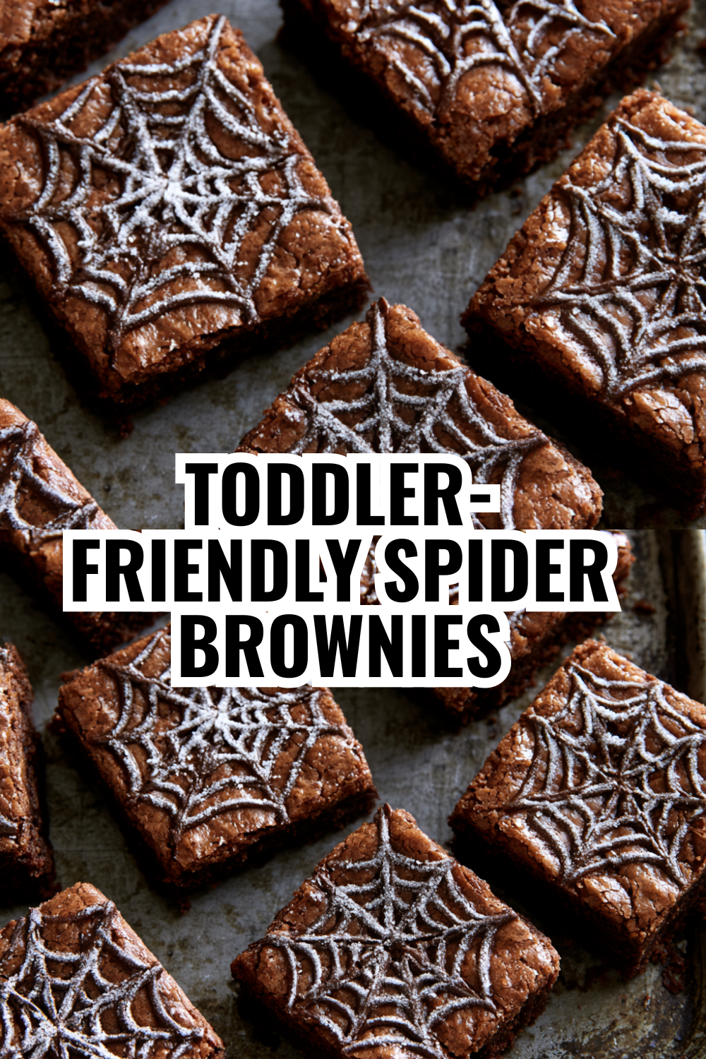 Toddler-Friendly Spider Brownies — Fun Halloween Treat Even Little Kids Can Decorate