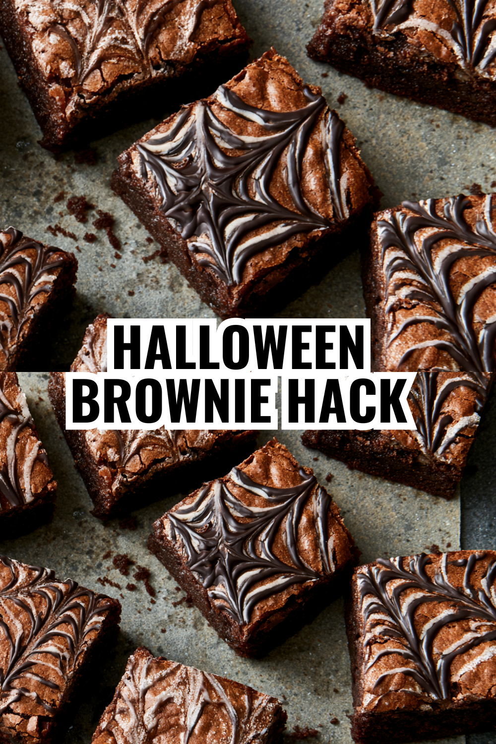 Marshmallow Spider Web Brownies — The Hack Every Mom Should Know About