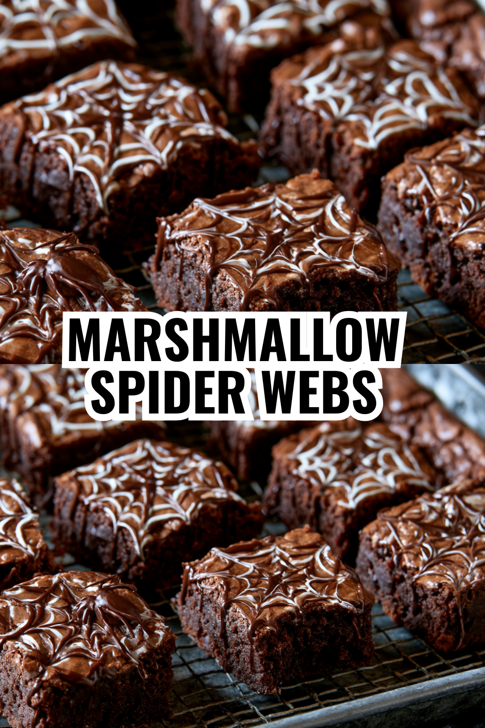 Halloween Brownies With Spiderweb Design — Restaurant-Quality at Home in 30 Minutes