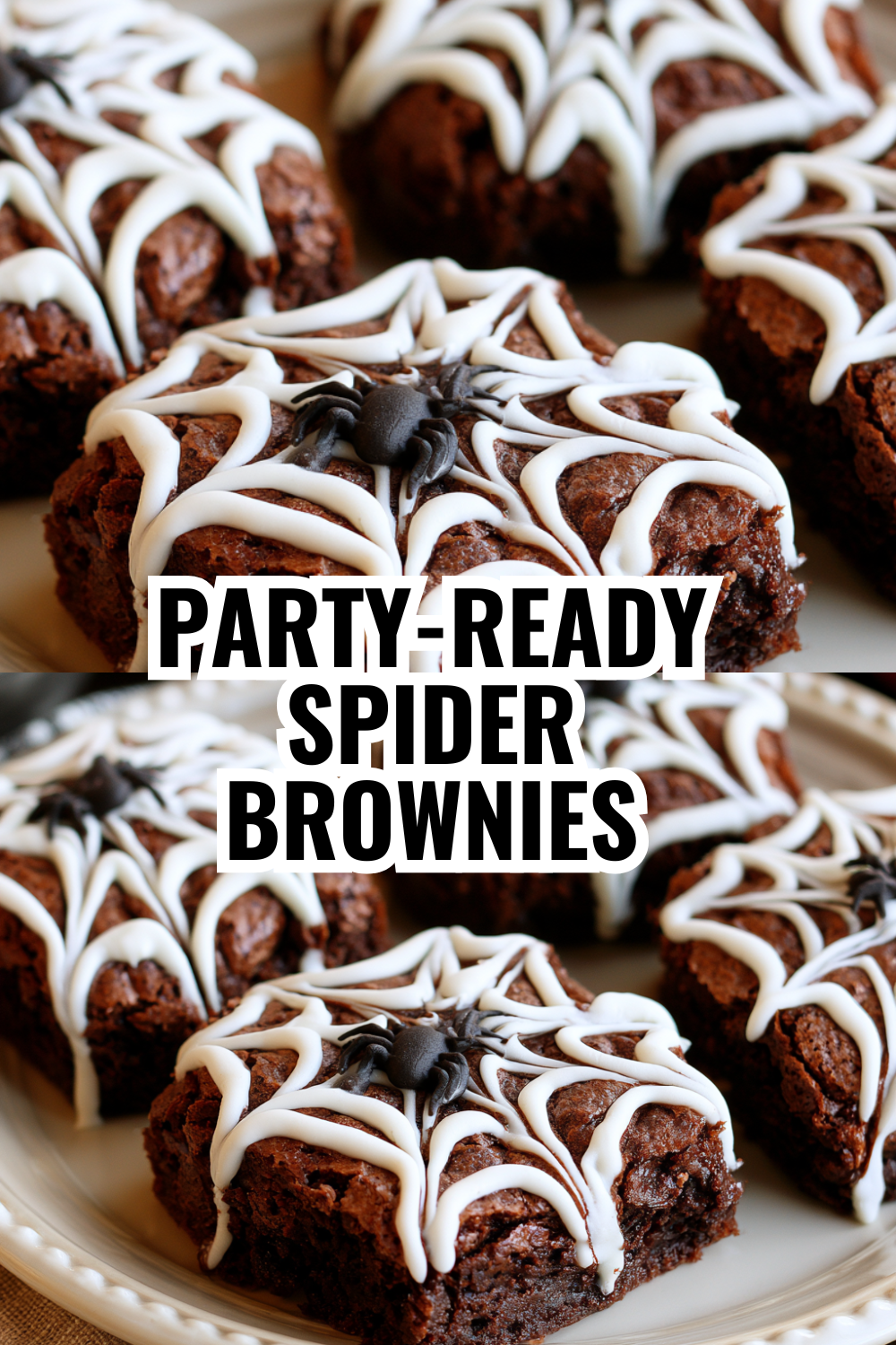 Box Brownie Mix Hack — Add Marshmallow Spider Webs for Instant Halloween Magic