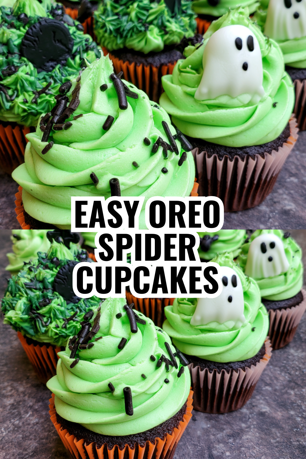 Easy Oreo Spider Cupcakes — Most-Requested Halloween Dessert Recipe