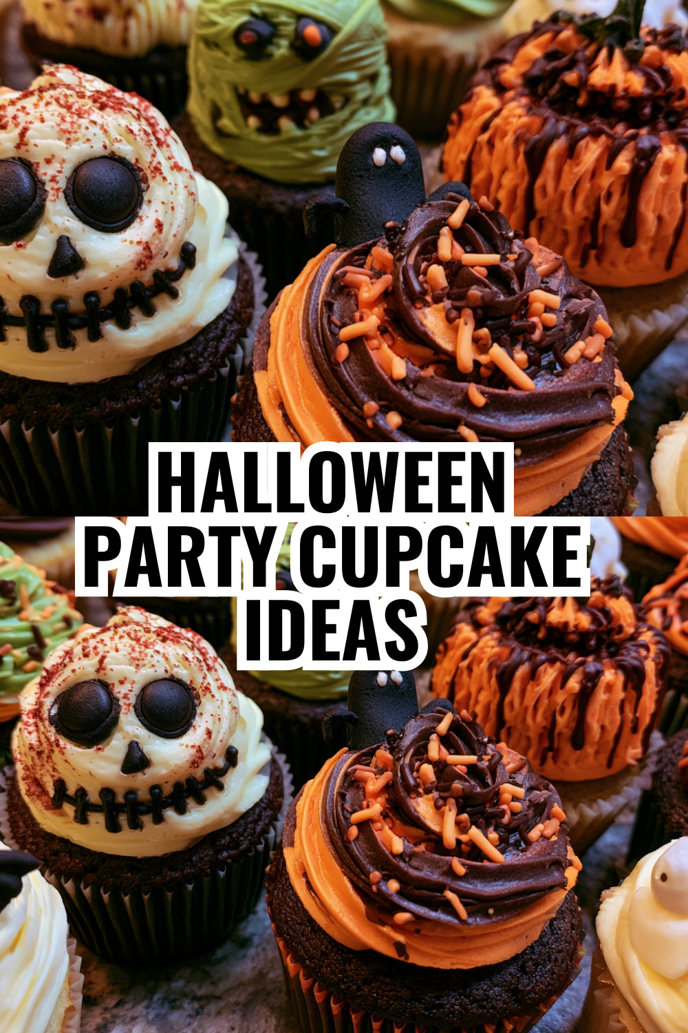 Halloween Party Cupcakes Collection — Design Ideas for 25+ Options