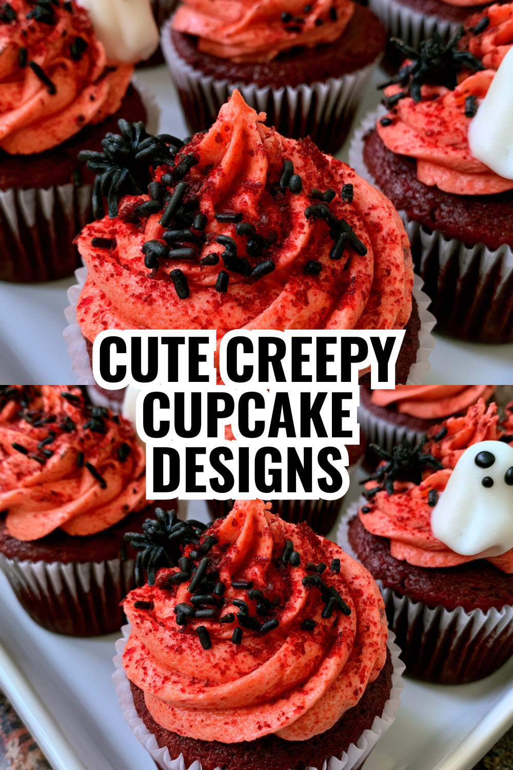 Cute Creepy Cupcake Designs — Perfect Balance of Spooky & Sweet