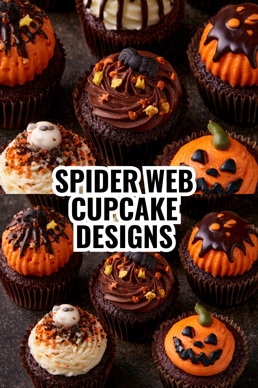 Spider Web Cupcakes That Steal the Show at Every Halloween Party
