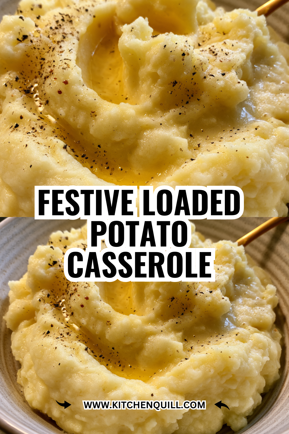 Festive Loaded Potato Casserole (Thanksgiving Menu Must-Have!)