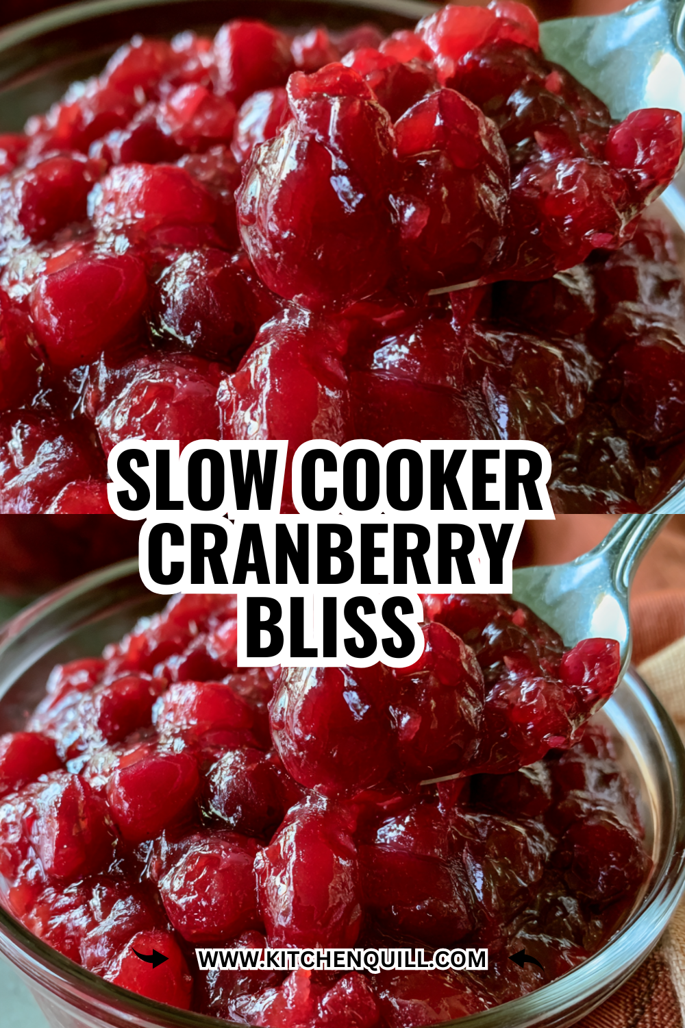 Slow Cooker Cranberry Bliss — Set It and Forget It Thanksgiving Magic