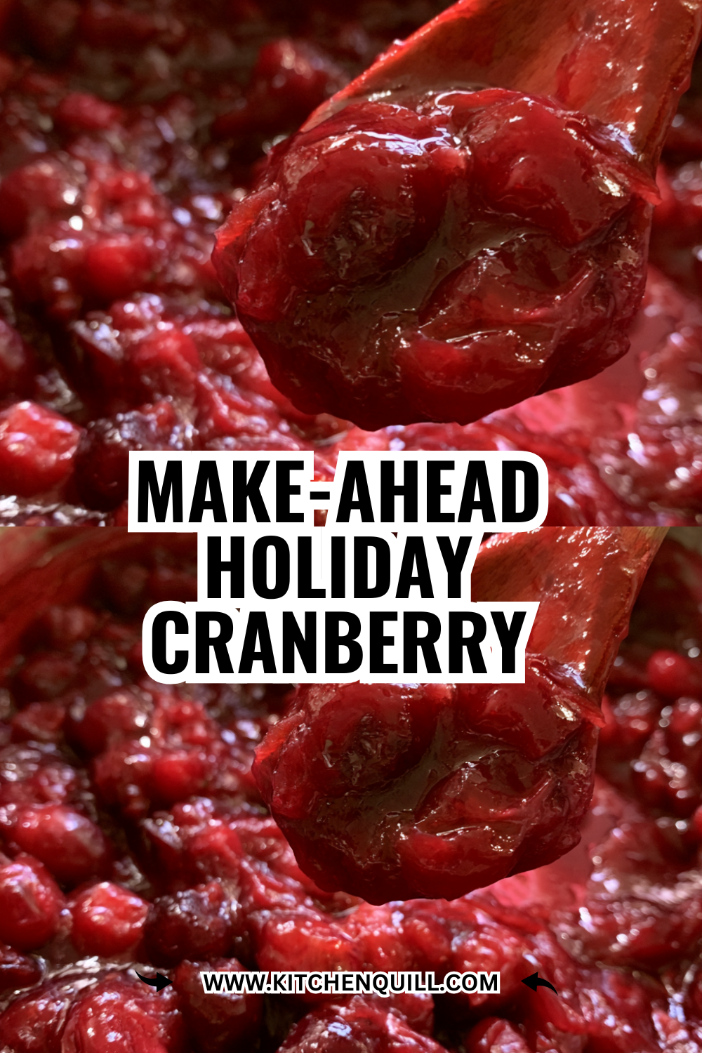 Make-Ahead Holiday Cranberry Sauce — Prep Now, Reheat Thanksgiving Morning