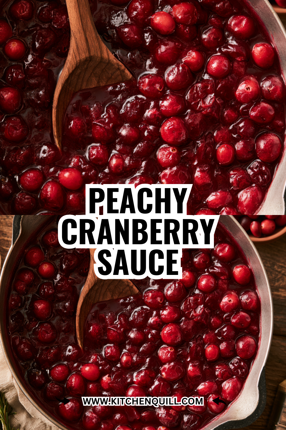 Peachy Cranberry Sauce — Unexpected Flavor That Elevates Your Thanksgiving Table