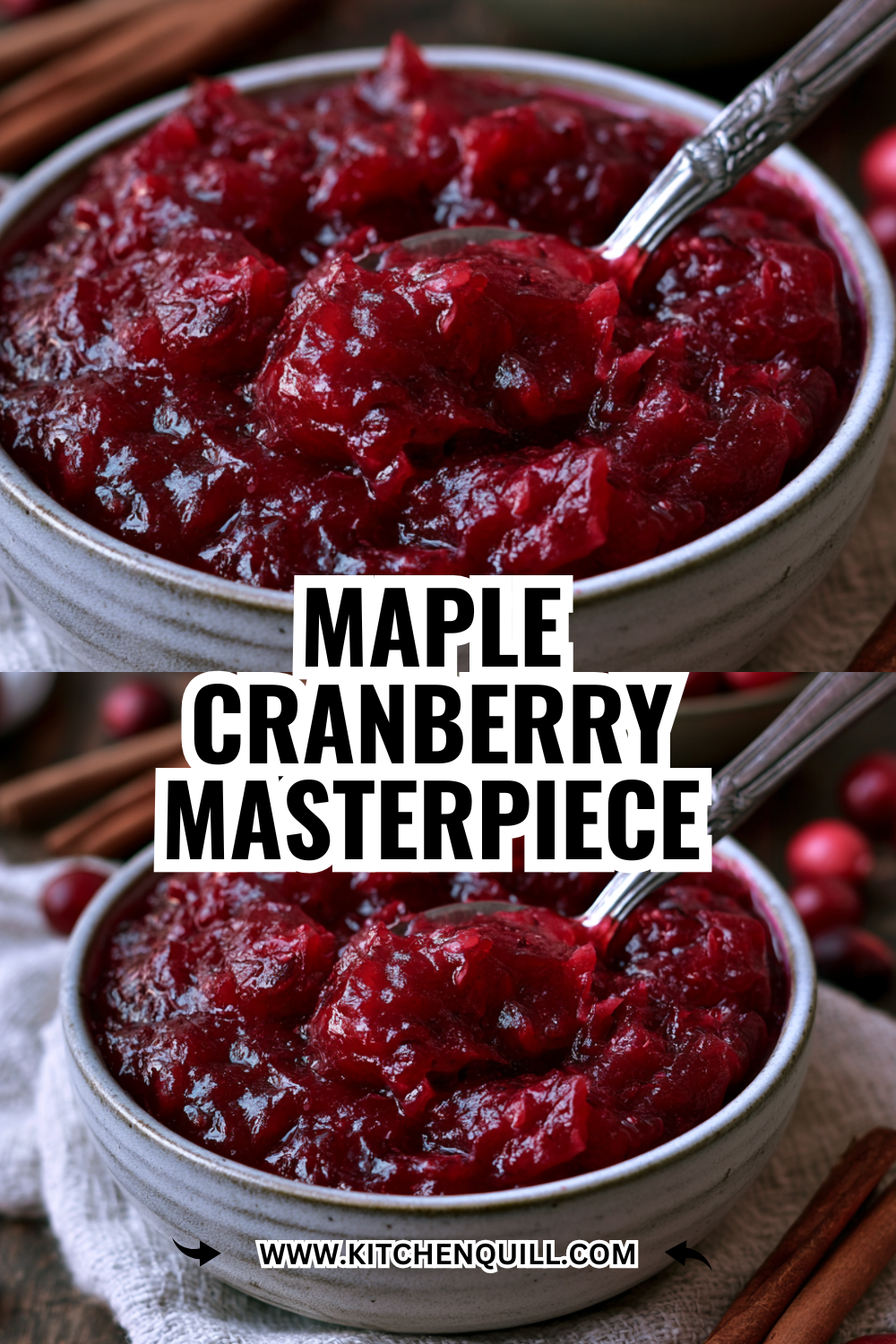 Maple Cranberry Masterpiece — Sweet, Savory, and Totally Make-Ahead Ready