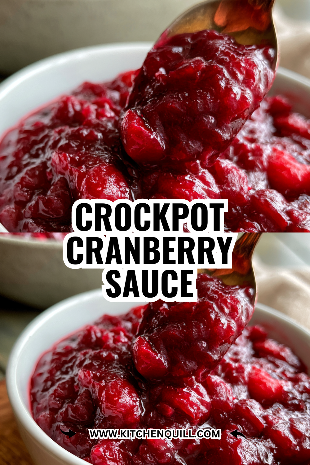 Crockpot Cranberry Sauce (Dump and Walk Away — Dinner Sorted!)