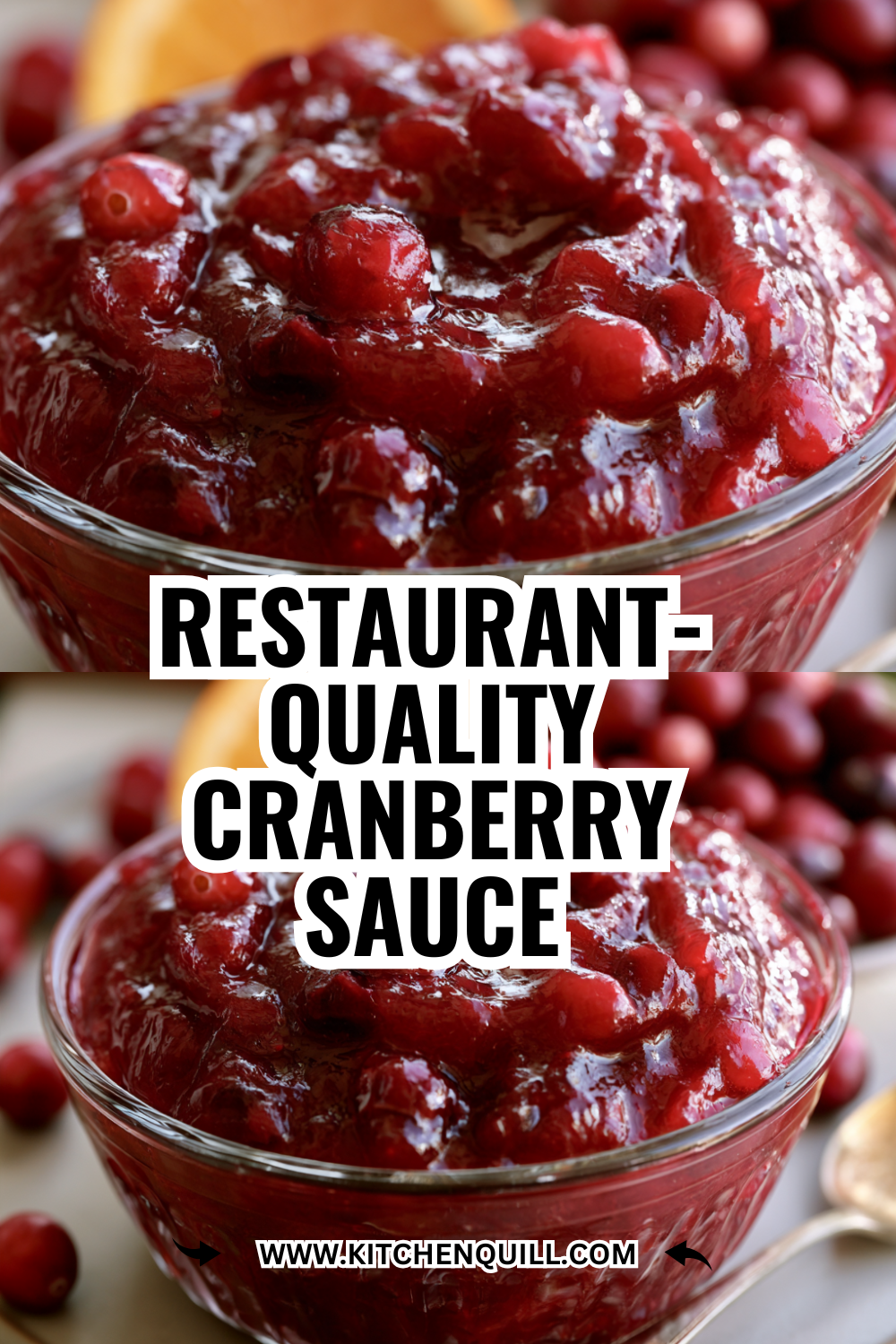 Restaurant-Quality Cranberry Sauce from Scratch — Better Than Any Canned Version
