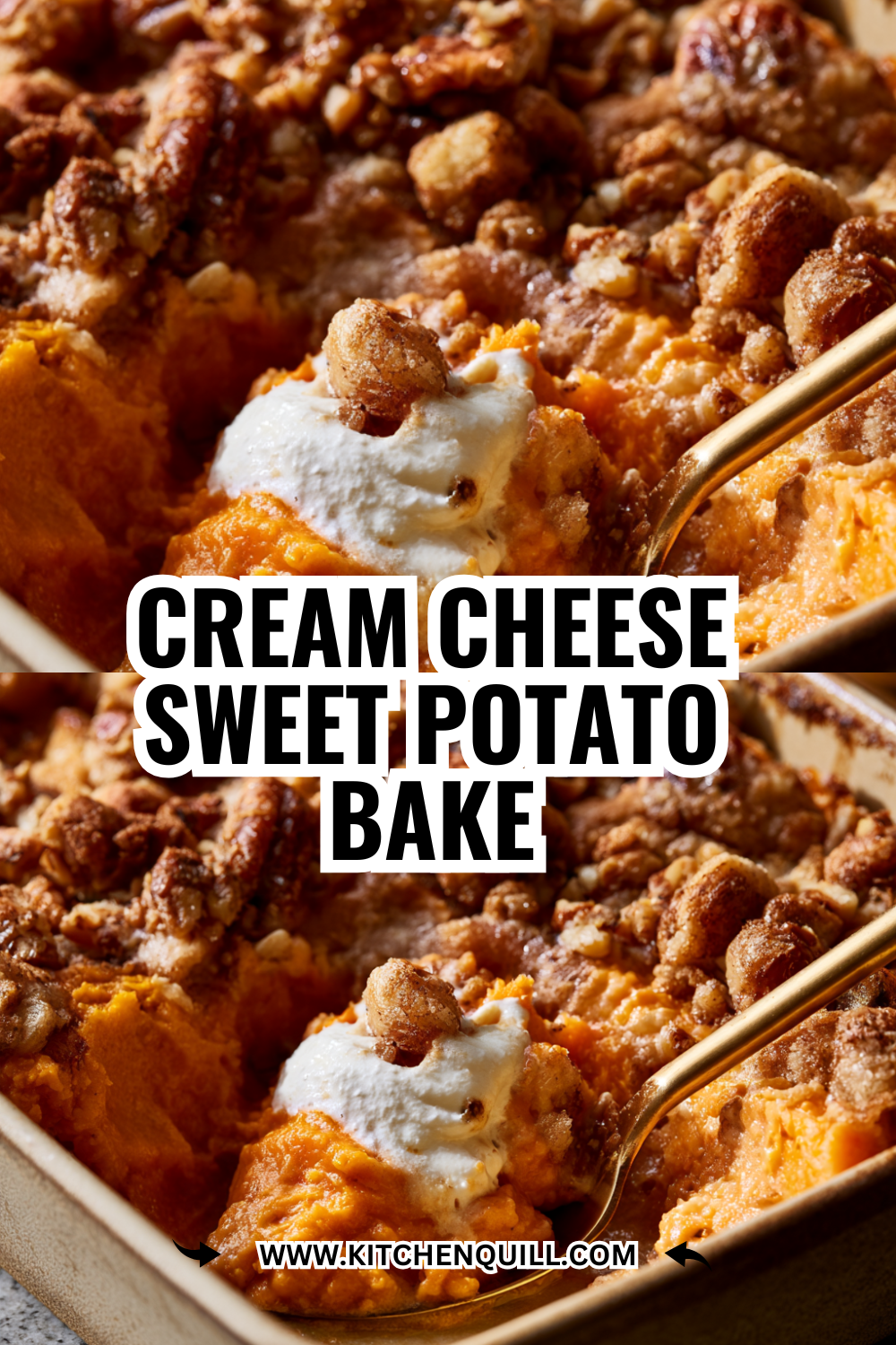Cream Cheese Sweet Potato Casserole — Creamy and Impressive