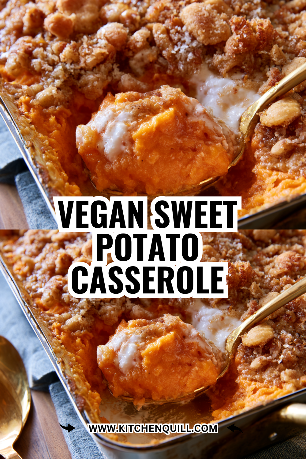 Vegan Sweet Potato Casserole Recipe for Holiday Hosting