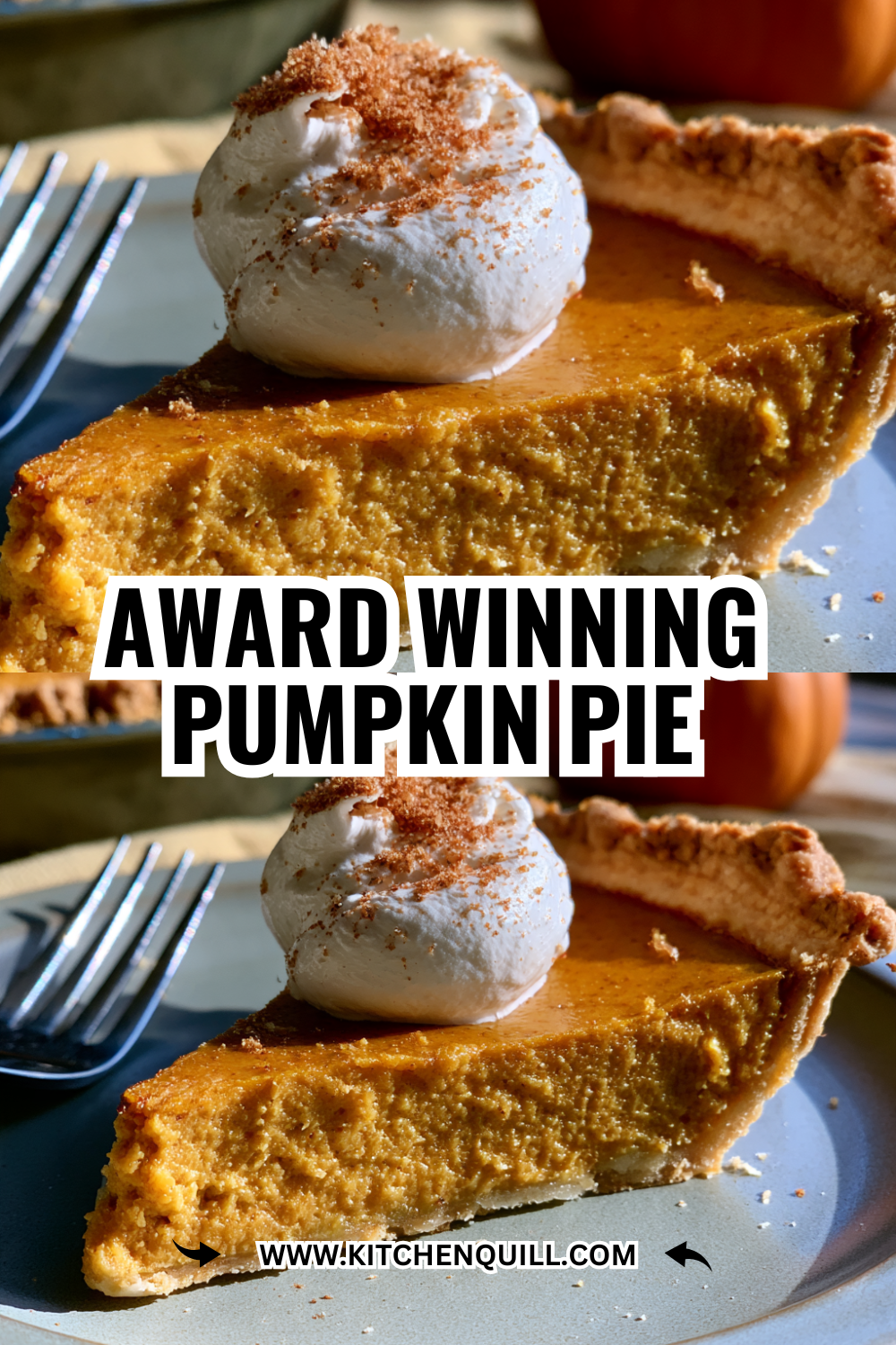 Award Winning Pumpkin Pie Recipe (Local Competition Winner!)