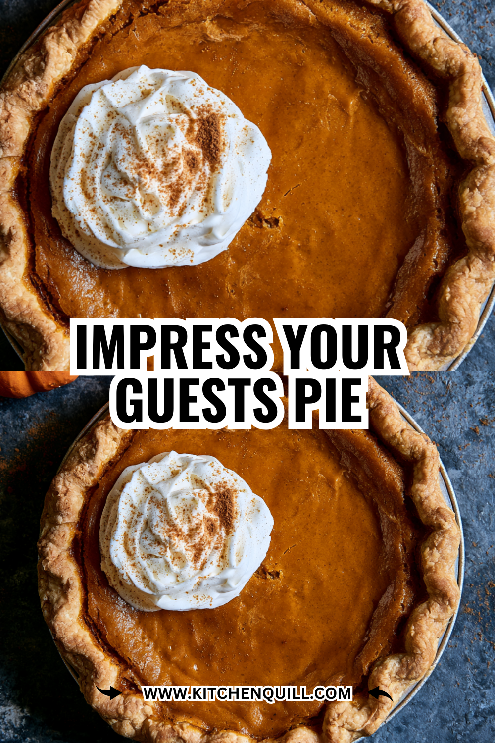 Impress Your Guests With This Stunning Homemade Pumpkin Pie