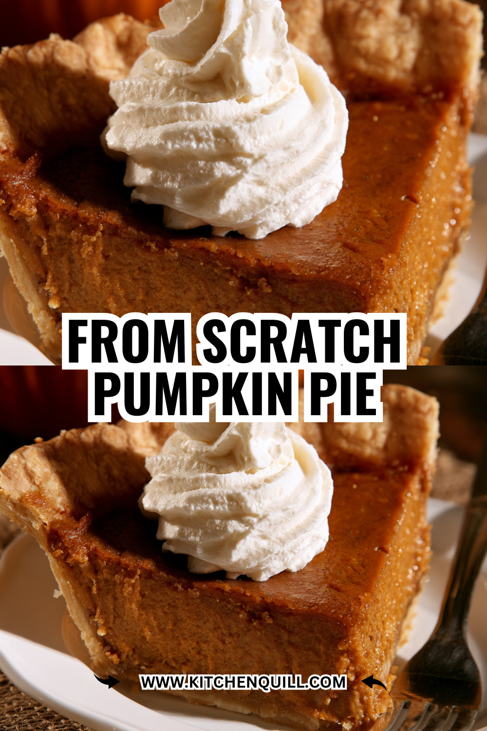 From Scratch Pumpkin Pie With Homemade Filling (Restaurant Quality!)