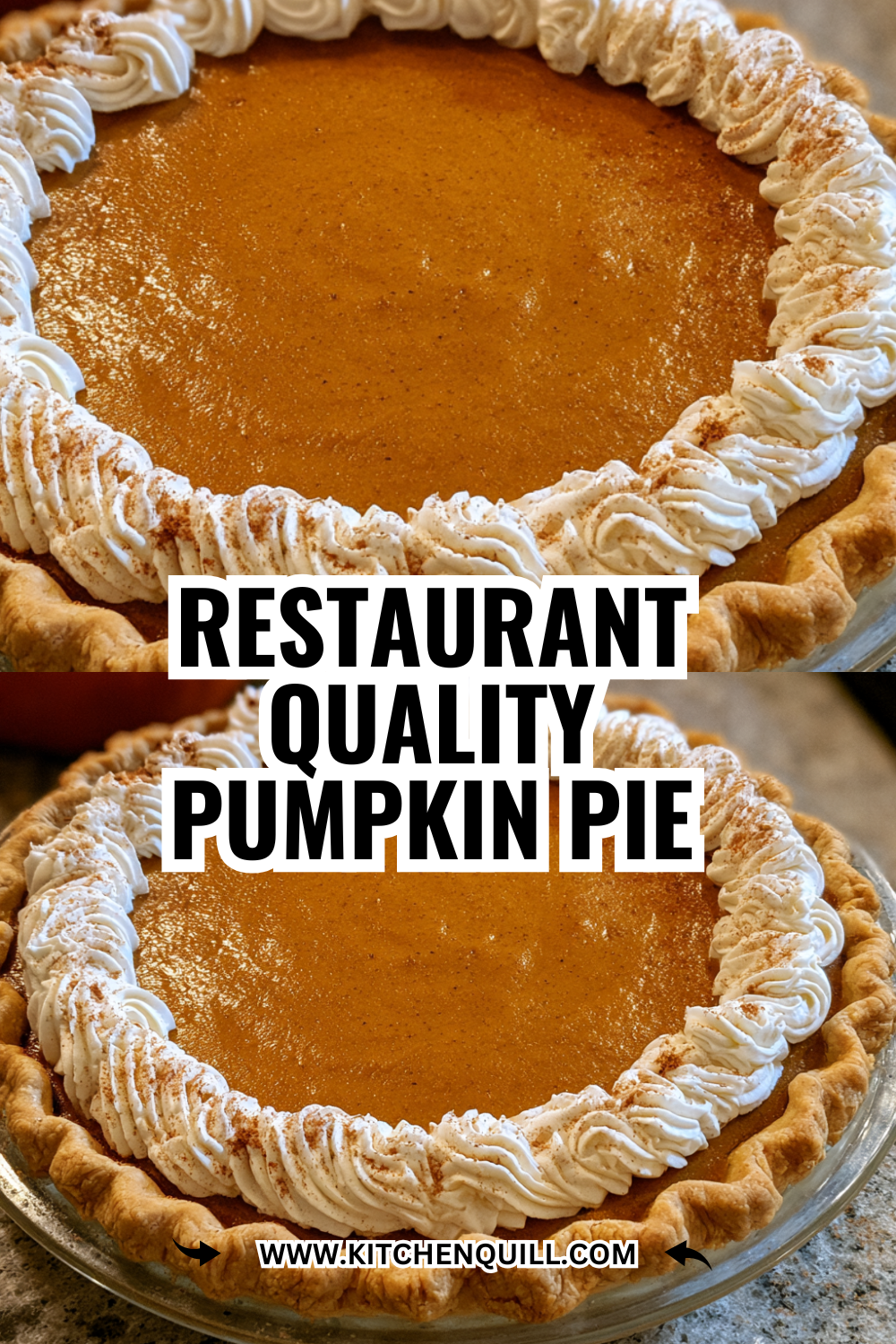 Restaurant Quality Pumpkin Pie at Home (The Secret Ingredient!)