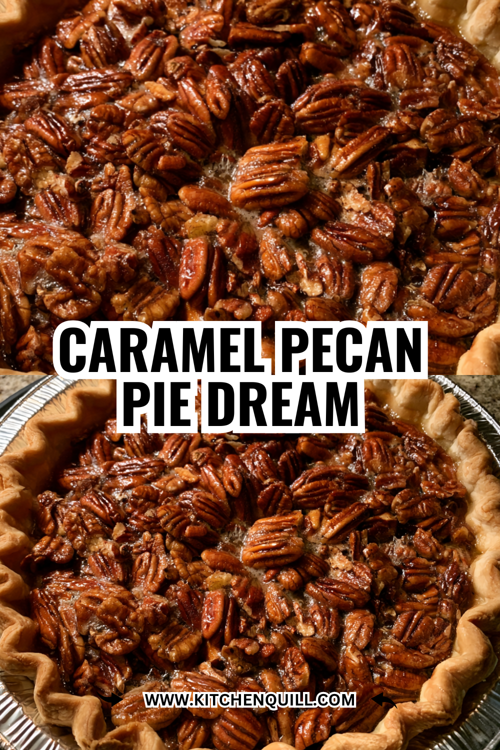 Caramel Pecan Pie Dream Recipe Perfect for Friendsgiving & Holiday Gatherings