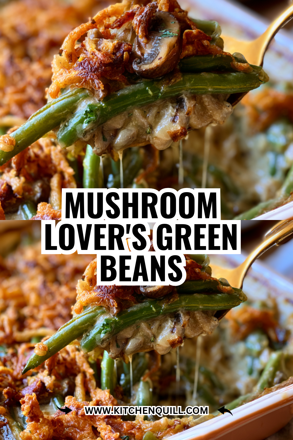 Artichoke Green Bean Casserole (Elevated Holiday Side Dish)