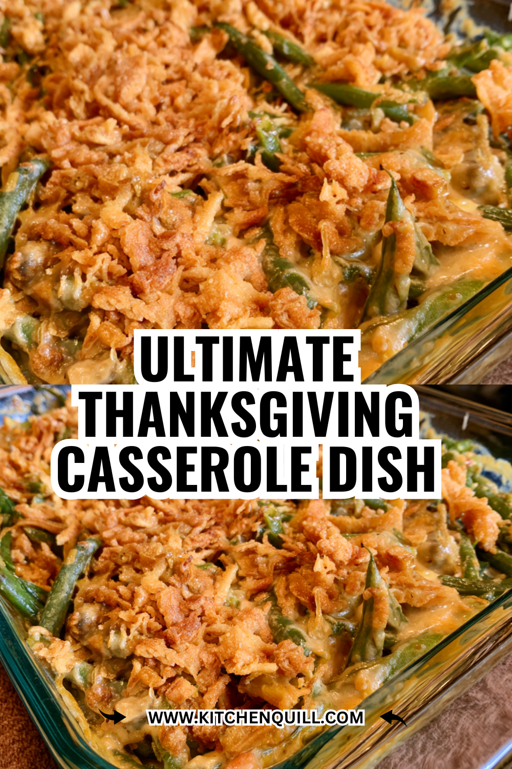 Vegan Green Bean Casserole Without Mushroom Soup (Dairy-Free & Delicious)