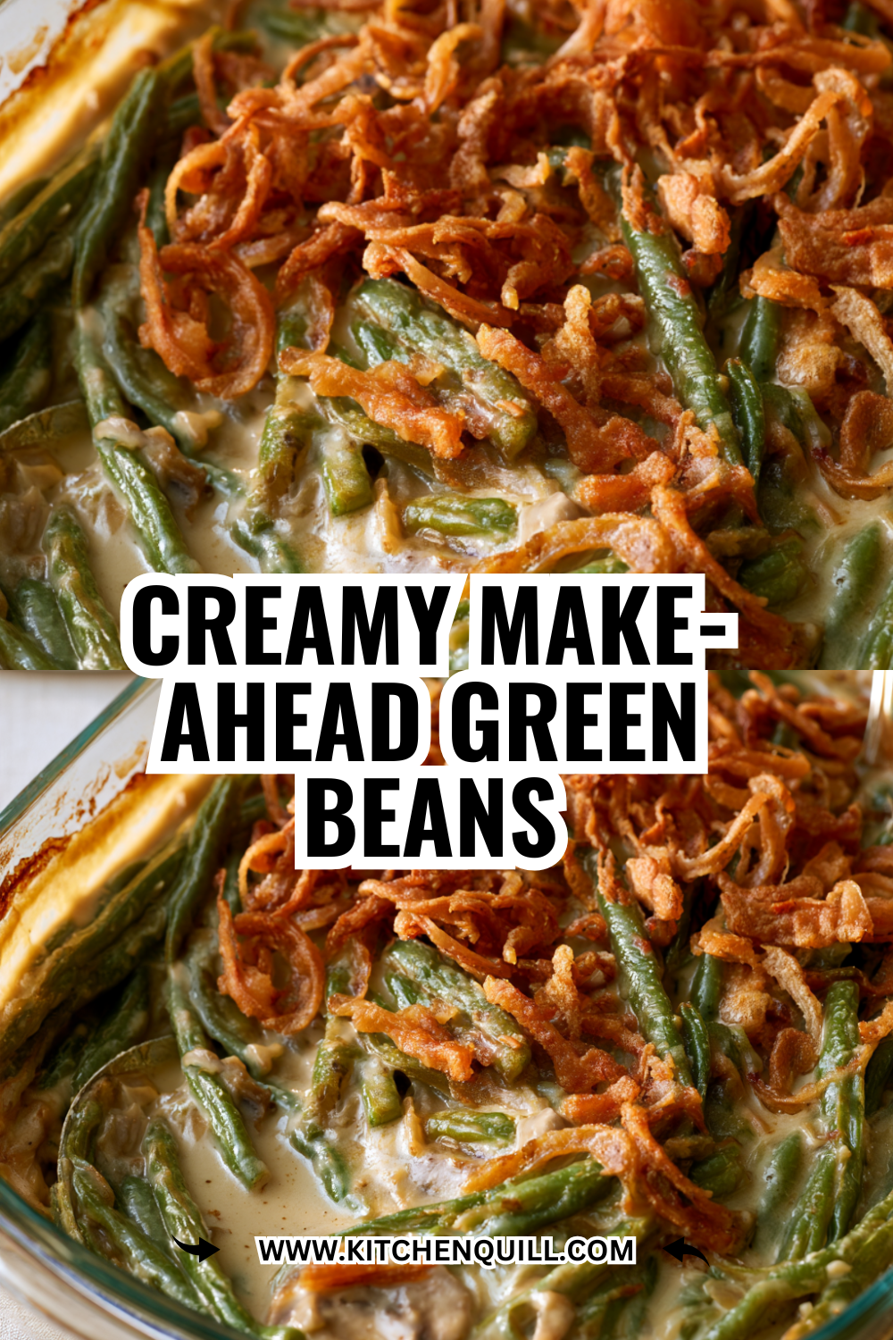 Cream Cheese Bacon Green Bean Casserole — The Dish That Disappears First