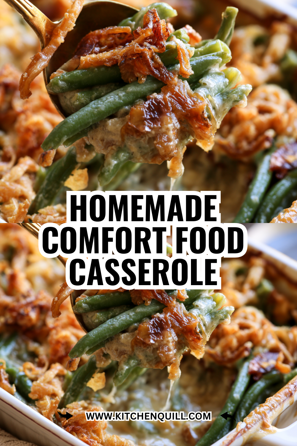 Five-Ingredient Green Bean Casserole (No Canned Soup Required!)
