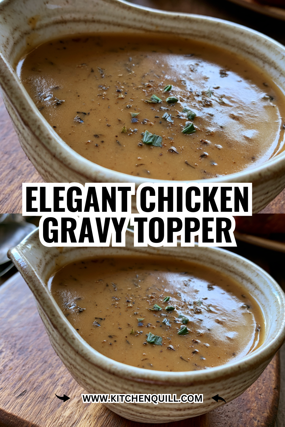 Elegant Chicken Gravy Topper for Your Thanksgiving Table — Impress Every Guest