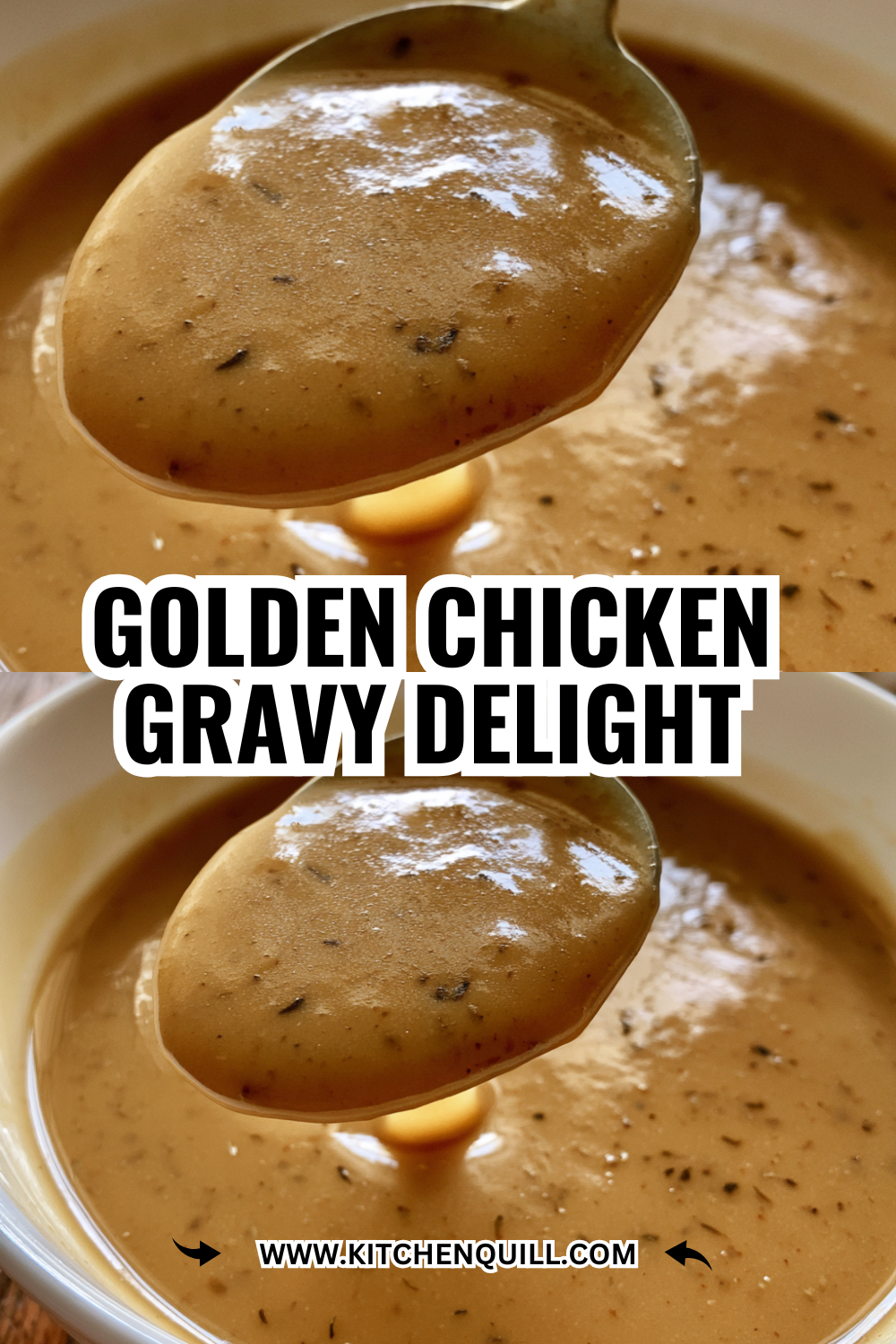 Golden Chicken Gravy Delight — The One-Pot Sauce That Saves Your Dinner