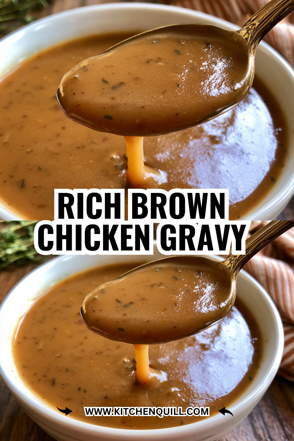 Rich Brown Chicken Gravy That Impresses the In-Laws — Thanksgiving Hosting Made Easy